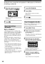 Preview for 46 page of Sony DCR-DVD103 Operating Manual