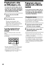 Preview for 48 page of Sony DCR-DVD103 Operating Manual