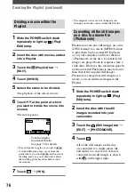 Preview for 76 page of Sony DCR-DVD103 Operating Manual