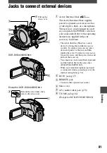 Preview for 81 page of Sony DCR-DVD103 Operating Manual