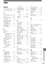 Preview for 117 page of Sony DCR-DVD103 Operating Manual