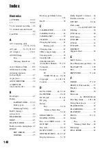 Preview for 148 page of Sony DCR DVD105 - Handycam Camcorder - 680 KP Operating Manual