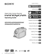 Sony DCR-DVD105 Nero Express 6 Operating Manual preview