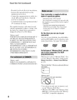 Предварительный просмотр 6 страницы Sony DCR-DVD105 Nero Express 6 Operating Manual