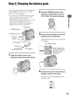 Предварительный просмотр 21 страницы Sony DCR-DVD105 Nero Express 6 Operating Manual