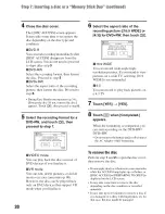 Предварительный просмотр 30 страницы Sony DCR-DVD105 Nero Express 6 Operating Manual