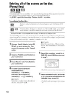 Предварительный просмотр 64 страницы Sony DCR-DVD105 Nero Express 6 Operating Manual