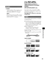 Предварительный просмотр 77 страницы Sony DCR-DVD105 Nero Express 6 Operating Manual