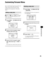 Предварительный просмотр 85 страницы Sony DCR-DVD105 Nero Express 6 Operating Manual