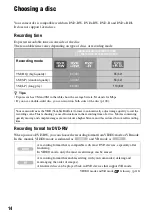 Preview for 14 page of Sony DCR-DVD108BDL Operating Manual