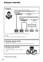 Preview for 16 page of Sony DCR-DVD108BDL Operating Manual