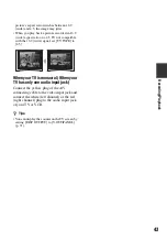 Preview for 43 page of Sony DCR-DVD108BDL Operating Manual