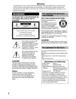 Preview for 2 page of Sony DCR-DVD200 - Dvd Handycam Camcorder Operating Instructions Manual