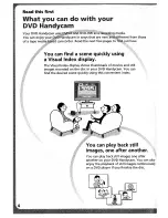 Preview for 4 page of Sony DCR-DVD200 - Dvd Handycam Camcorder Operating Instructions Manual