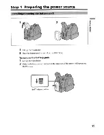 Preview for 15 page of Sony DCR-DVD200 - Dvd Handycam Camcorder Operating Instructions Manual