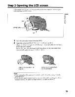 Preview for 19 page of Sony DCR-DVD200 - Dvd Handycam Camcorder Operating Instructions Manual