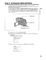 Preview for 21 page of Sony DCR-DVD200 - Dvd Handycam Camcorder Operating Instructions Manual