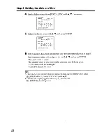 Preview for 22 page of Sony DCR-DVD200 - Dvd Handycam Camcorder Operating Instructions Manual