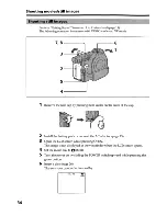 Предварительный просмотр 34 страницы Sony DCR-DVD200 - Dvd Handycam Camcorder Operating Instructions Manual