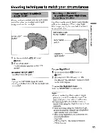 Preview for 41 page of Sony DCR-DVD200 - Dvd Handycam Camcorder Operating Instructions Manual