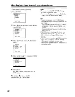 Preview for 46 page of Sony DCR-DVD200 - Dvd Handycam Camcorder Operating Instructions Manual