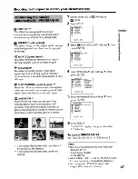 Preview for 47 page of Sony DCR-DVD200 - Dvd Handycam Camcorder Operating Instructions Manual