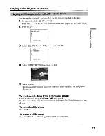 Preview for 61 page of Sony DCR-DVD200 - Dvd Handycam Camcorder Operating Instructions Manual