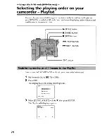 Preview for 74 page of Sony DCR-DVD200 - Dvd Handycam Camcorder Operating Instructions Manual