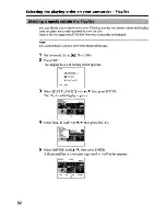 Preview for 82 page of Sony DCR-DVD200 - Dvd Handycam Camcorder Operating Instructions Manual