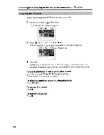 Preview for 84 page of Sony DCR-DVD200 - Dvd Handycam Camcorder Operating Instructions Manual