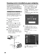 Preview for 98 page of Sony DCR-DVD200 - Dvd Handycam Camcorder Operating Instructions Manual