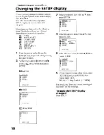 Preview for 108 page of Sony DCR-DVD200 - Dvd Handycam Camcorder Operating Instructions Manual