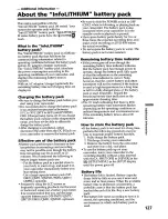 Preview for 127 page of Sony DCR-DVD200 - Dvd Handycam Camcorder Operating Instructions Manual