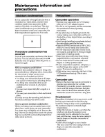 Preview for 130 page of Sony DCR-DVD200 - Dvd Handycam Camcorder Operating Instructions Manual