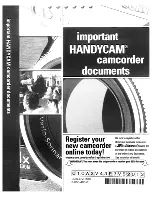 Preview for 190 page of Sony DCR-DVD200 - Dvd Handycam Camcorder Operating Instructions Manual