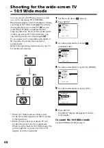 Предварительный просмотр 48 страницы Sony DCR DVD301 - 1MP DVD Handycam Camcorder Operating Instructions Manual