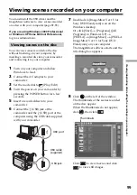 Предварительный просмотр 99 страницы Sony DCR DVD301 - 1MP DVD Handycam Camcorder Operating Instructions Manual