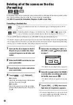 Preview for 62 page of Sony DCR-DVD405 Nero Express 6 Operating Manual