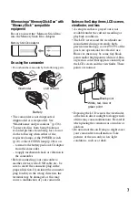 Preview for 7 page of Sony DCR DVD505 - 4MP DVD Handycam Camcorder Operating Manual