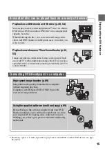 Preview for 15 page of Sony DCR DVD505 - 4MP DVD Handycam Camcorder Operating Manual