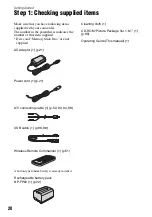 Preview for 20 page of Sony DCR DVD505 - 4MP DVD Handycam Camcorder Operating Manual