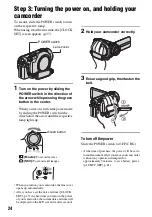 Preview for 24 page of Sony DCR DVD505 - 4MP DVD Handycam Camcorder Operating Manual