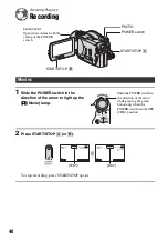 Preview for 40 page of Sony DCR DVD505 - 4MP DVD Handycam Camcorder Operating Manual