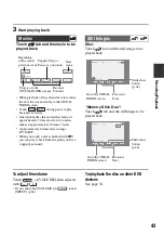 Preview for 43 page of Sony DCR DVD505 - 4MP DVD Handycam Camcorder Operating Manual