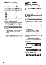 Preview for 74 page of Sony DCR DVD505 - 4MP DVD Handycam Camcorder Operating Manual