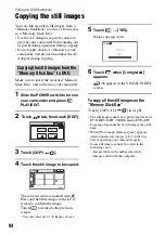 Preview for 84 page of Sony DCR DVD505 - 4MP DVD Handycam Camcorder Operating Manual