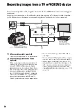 Preview for 94 page of Sony DCR DVD505 - 4MP DVD Handycam Camcorder Operating Manual