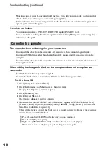 Preview for 118 page of Sony DCR DVD505 - 4MP DVD Handycam Camcorder Operating Manual