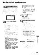 Preview for 123 page of Sony DCR DVD505 - 4MP DVD Handycam Camcorder Operating Manual