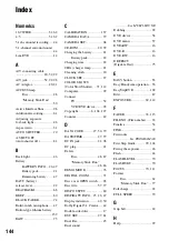 Preview for 144 page of Sony DCR DVD505 - 4MP DVD Handycam Camcorder Operating Manual